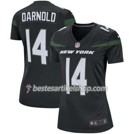 Damen New York Jets Trikot Sam Darnold 14 Nike Schwarz